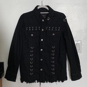 ZARA Oversized Embellished Jacket